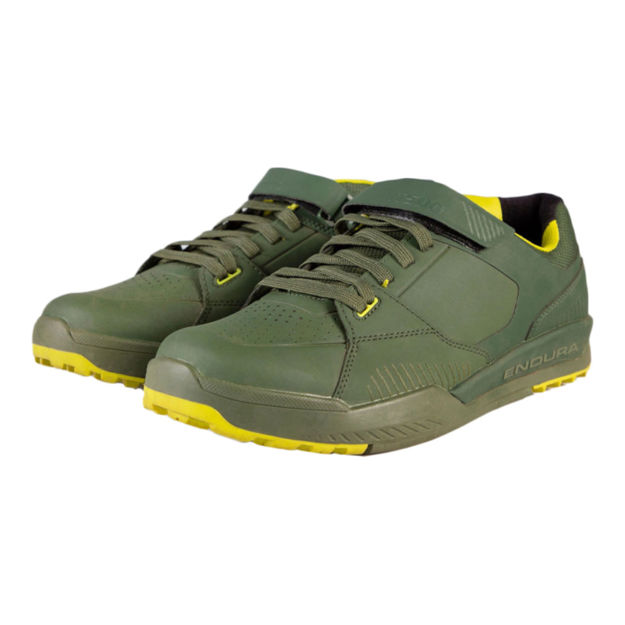 Picture of Endura MT500 Burner Flat MTB Shoes Green